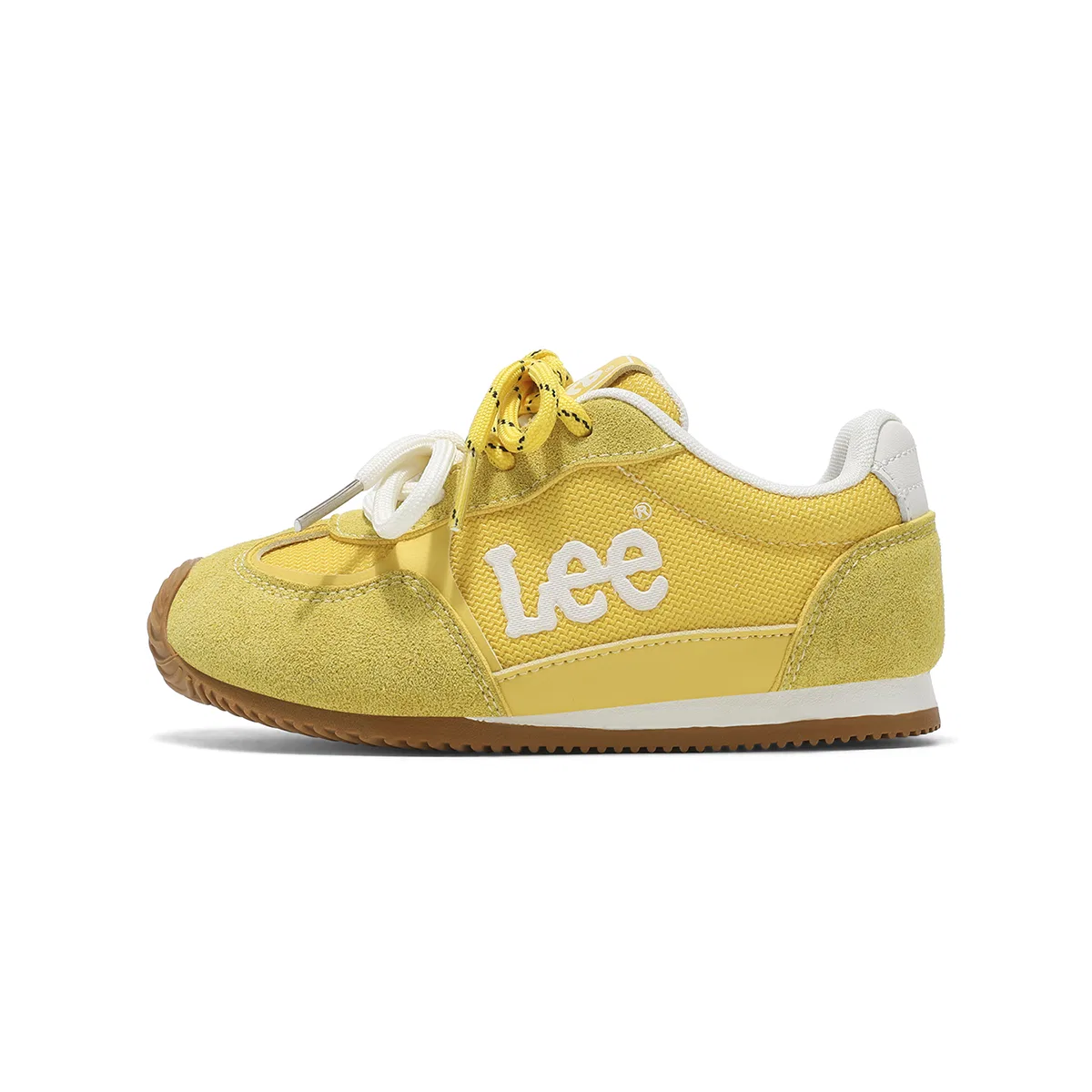 Детские кроссовки с замшевым верхом и сеткой Suede Mesh Low Top, Lee, Yellow