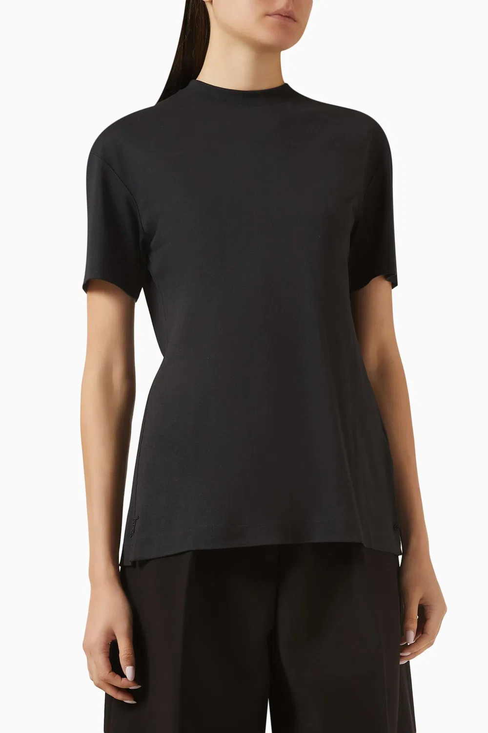 Топ с коротким рукавом Le Haut Ventadou Jacquemus, черный