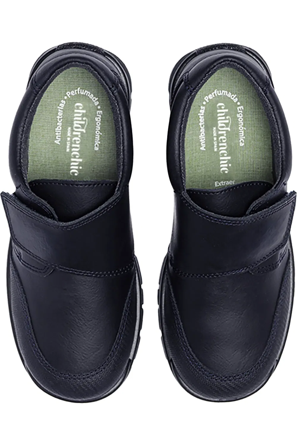 Детские кроссовки на липучке Rip-Tape Trainer CHILDRENCHIC, темно синий — фото 3
