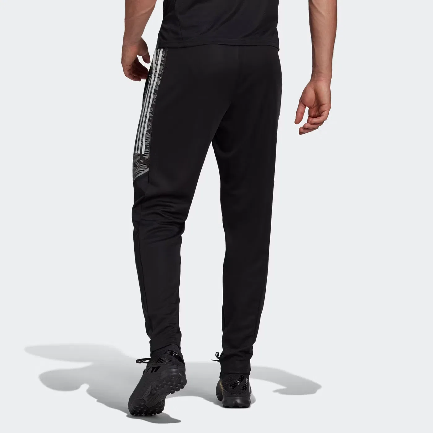 Штаны спортивные длинные Con21 Adidas, черный — фото 3