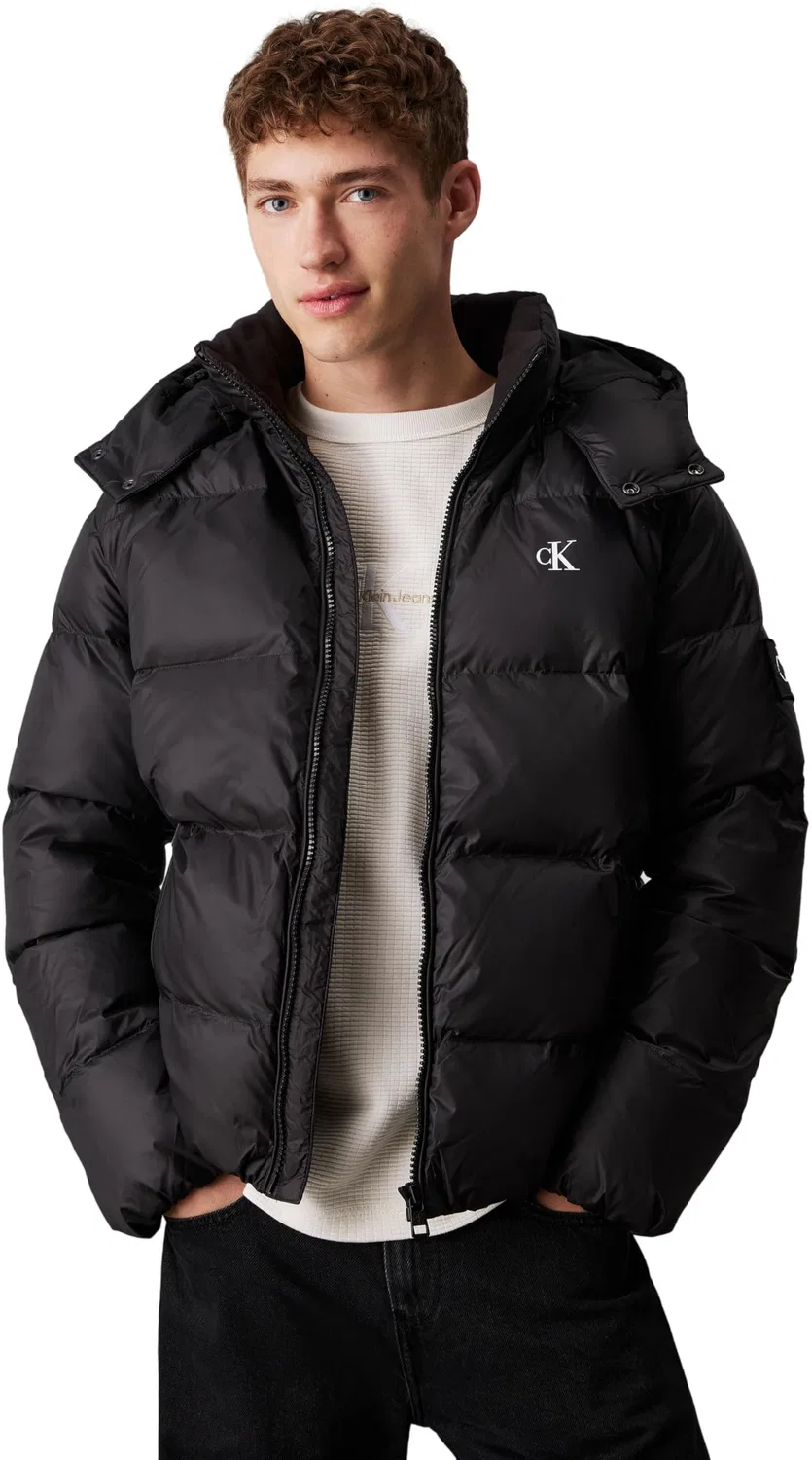 Мужская стеганая куртка Essentials Down Jacket Calvin Klein, Black