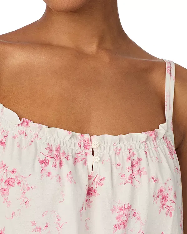 Женское платье для сна с принтом Ralph Lauren, Ivory Floral — фото 3