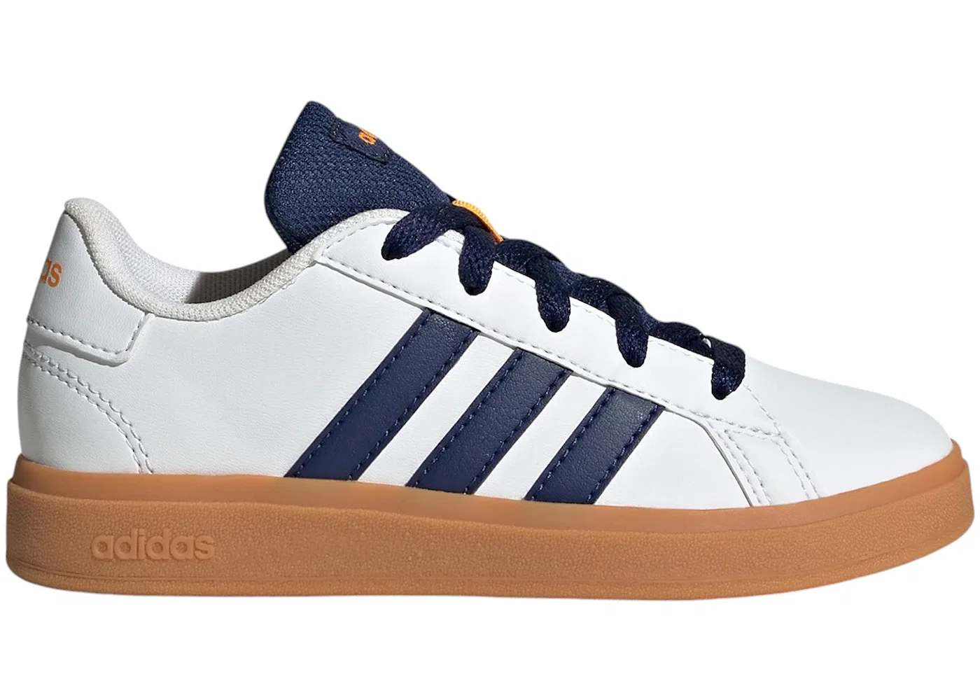 Детские кроссовки Lifestyle Adidas Grand Court, Cloud White Dark Blue Gum