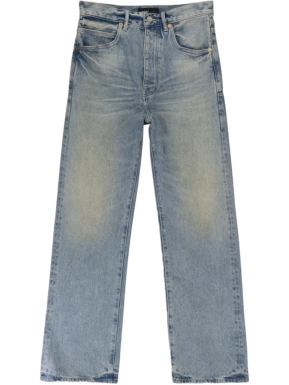 

Джинсы P018 Worn Clean Blue Purple Brand, синий