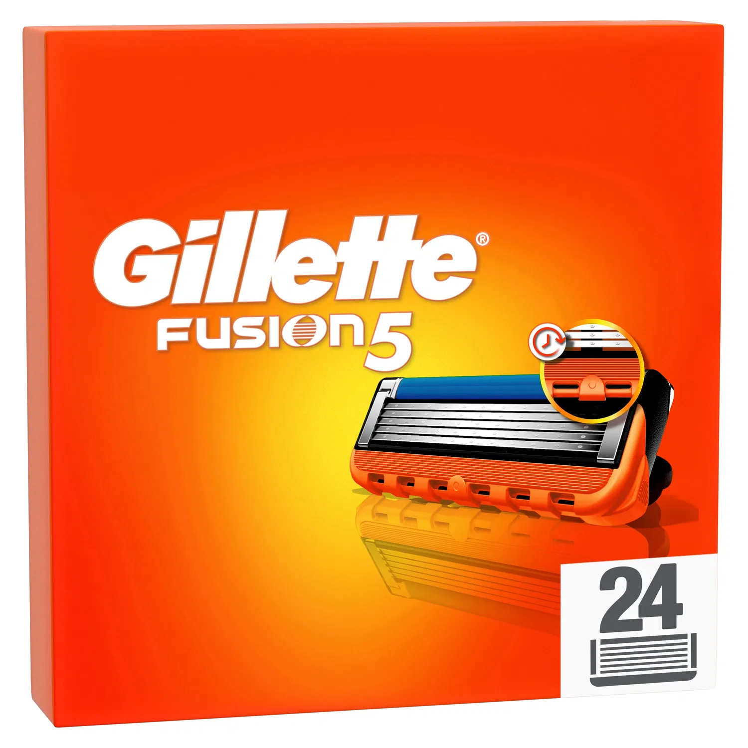 Сменные лезвия для бритвы Fusion5 Gillette