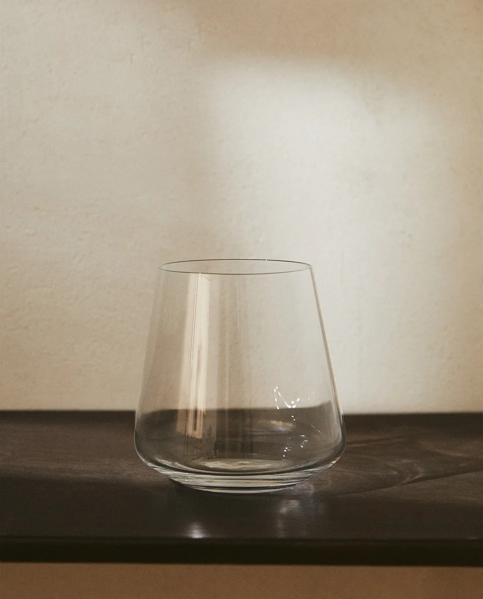 

Кристаллический стакан Zara Home, прозрачный