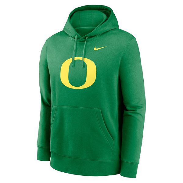 Мужская зеленая толстовка Oregon Ducks Primetime Evergreen Club Fleece Nike — фото 3