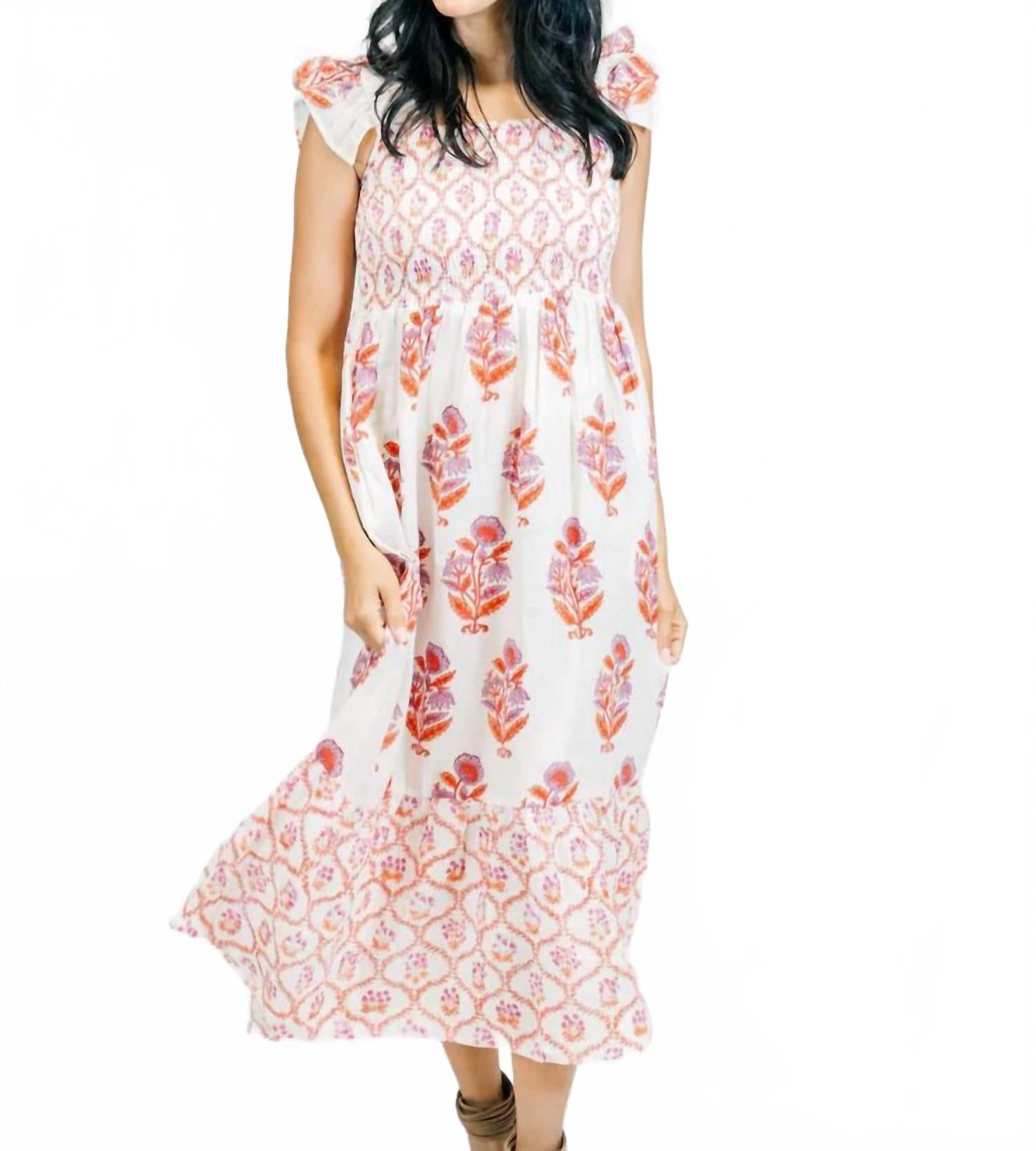 

Платье Aubrey в цвете герани VICTORIA DUNN, Geranium