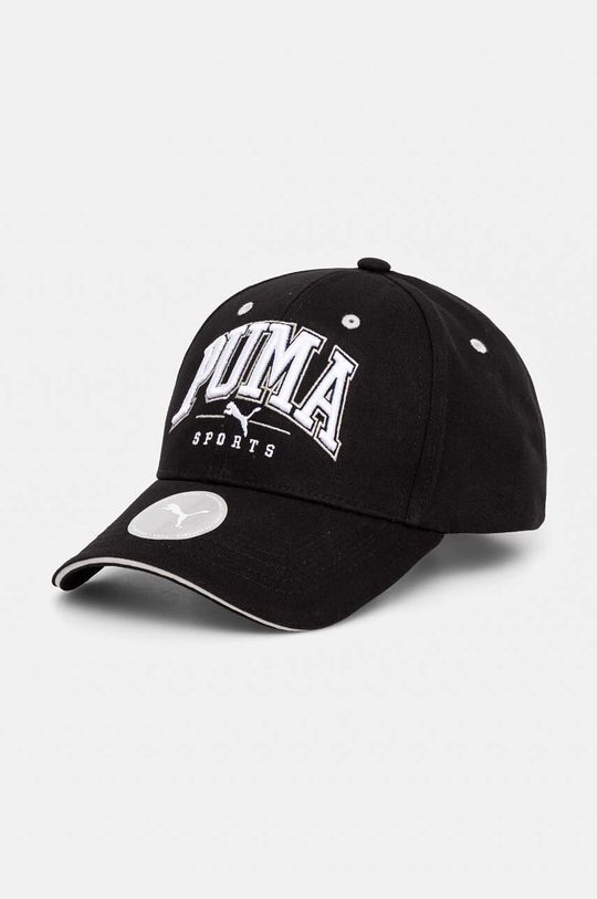 

Хлопковая бейсболка Puma, черный