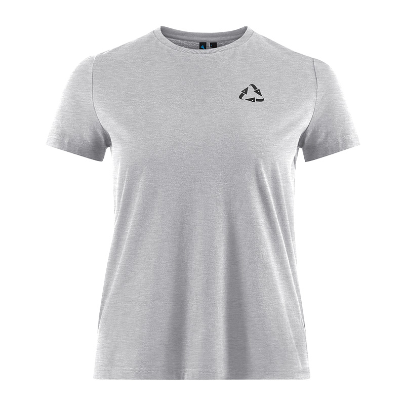 

Футболка Runa Drop Shoulder Sleeve женская Klattermusen, серый