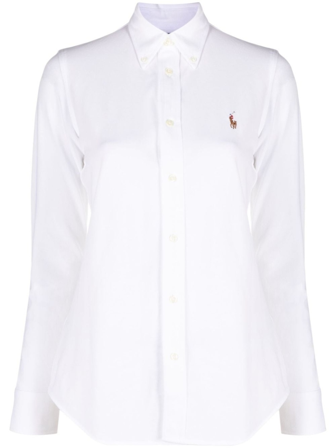 

Polo Ralph Lauren рубашка Heidi с вышивкой, белый