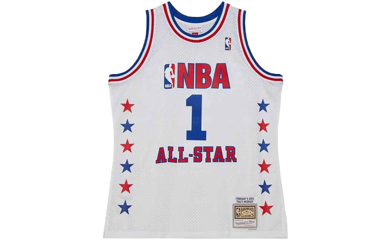 

Футболка Mitchell & Ness Tracy Mcgrady All Star East 2003 04 Swingman Nba Mitchell Ness, белый