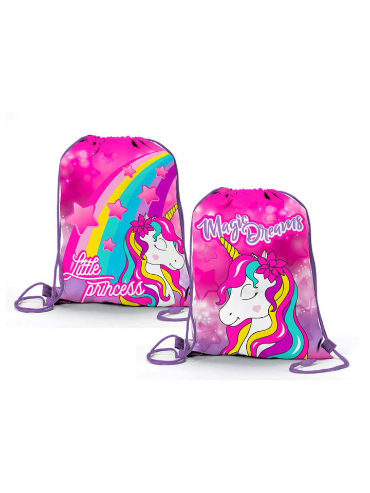 

Спортивная сумка Unicorn - очаровательная спортивная сумка для детей розового цвета Unicorn