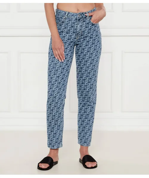 

Джинсы Mom fit Karl Lagerfeld Jeans, синий