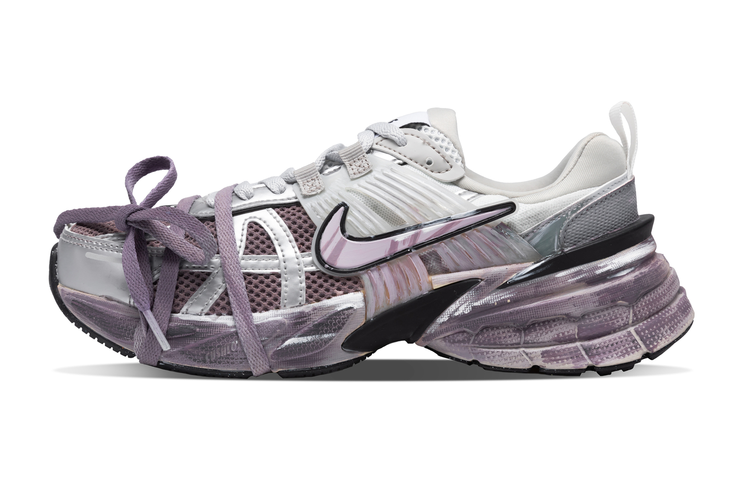 

Кроссовки для бега V2K Run женские с низким верхом фиолетовые Nike