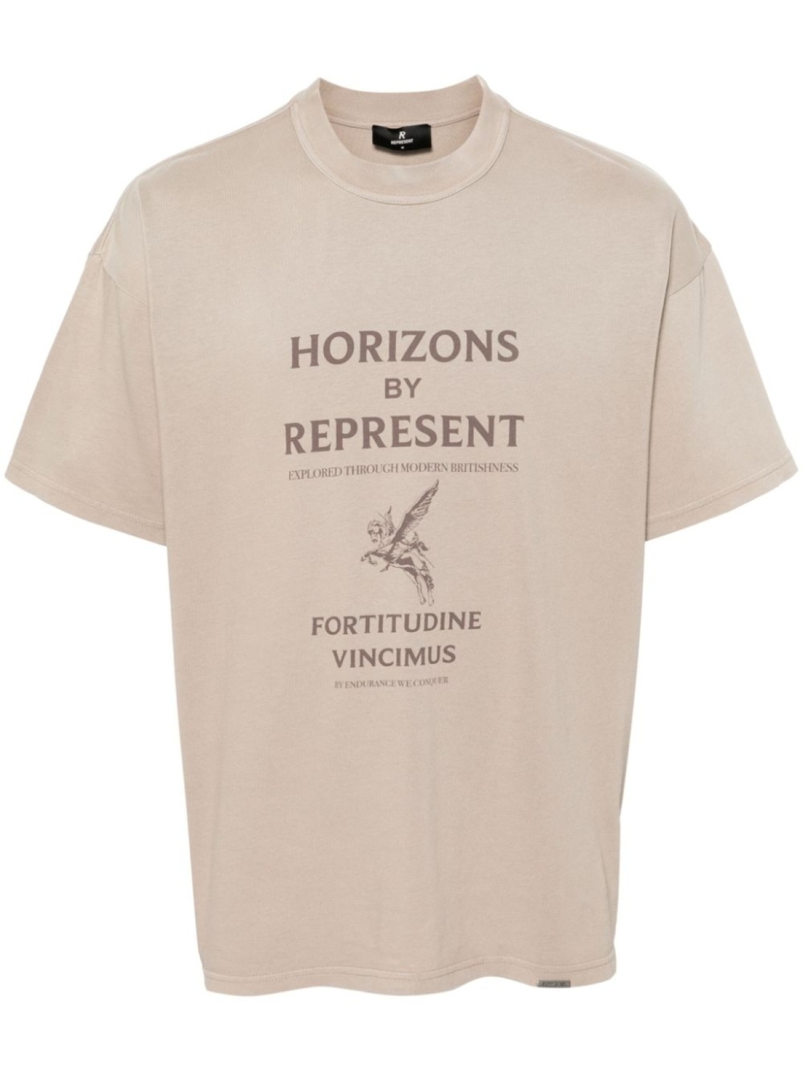 

Represent футболка Horizons, нейтральный цвет