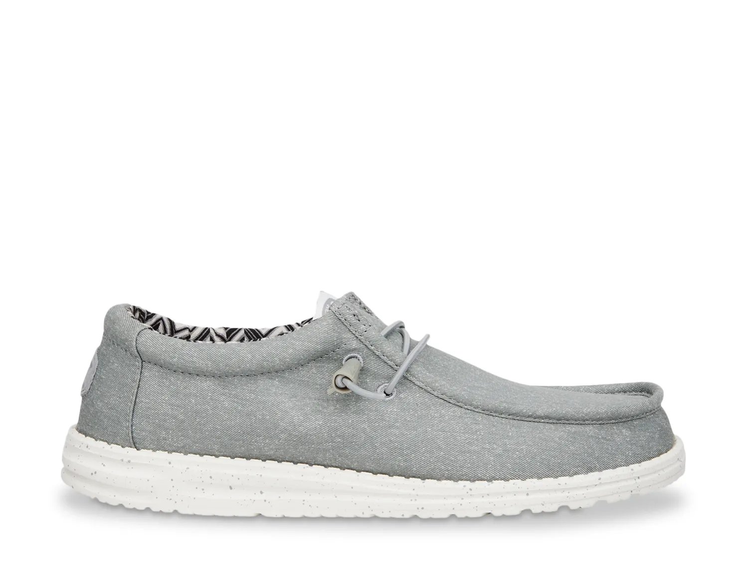 Слипоны HEYDUDE Wally Stretch Slip-On - Men's, светло-серый — фото 2