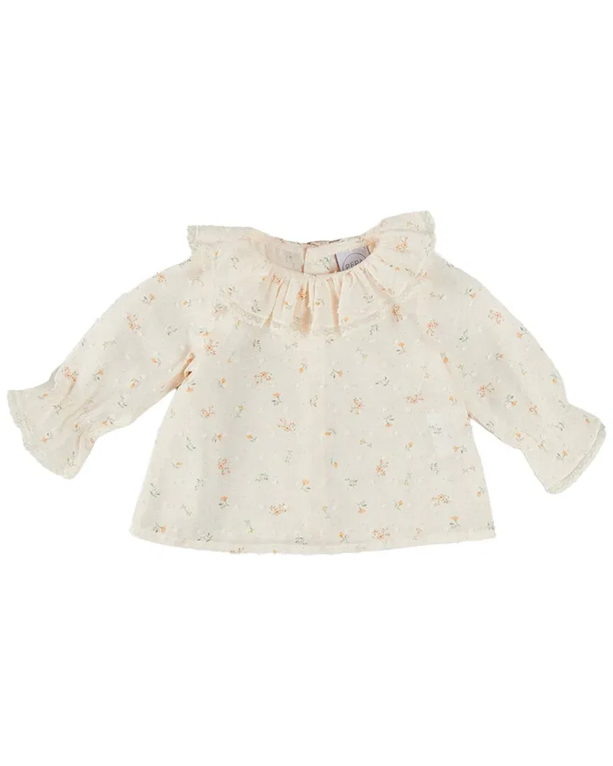 Блузка Pepa London Esme с цветочным принтом и оборками на воротнике