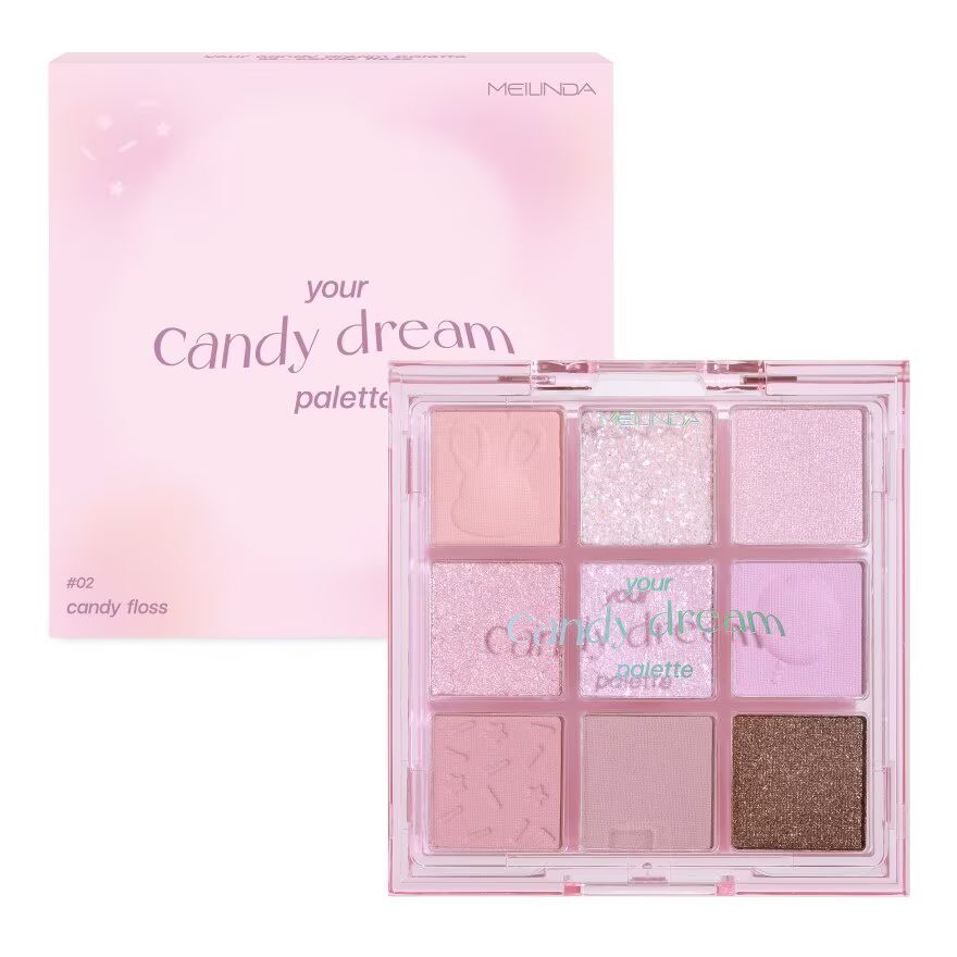 

Meilinda Палитра Your Candy Dream 5,4 г 02 Сахарная вата, Candy Floss