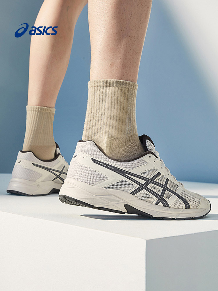 

Кроссовки мужские Asics Gel-Contend дышащие, серый / темно - серый