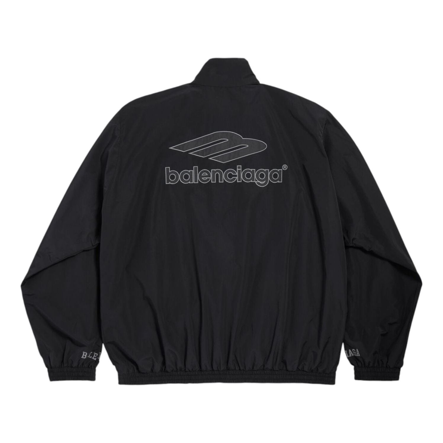 Спортивная куртка Balenciaga 3B Football Tracksuit Jacket, цвет 'Black' — фото 2