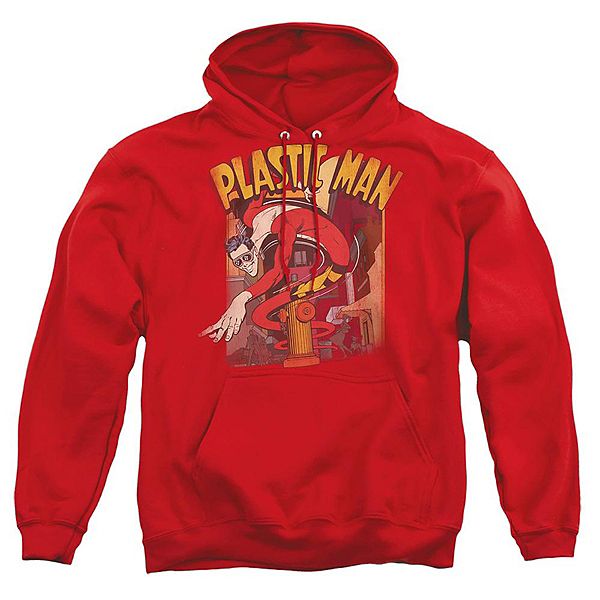 

Толстовка с капюшоном DC Comics Plastic Man Street Adult Licensed Character