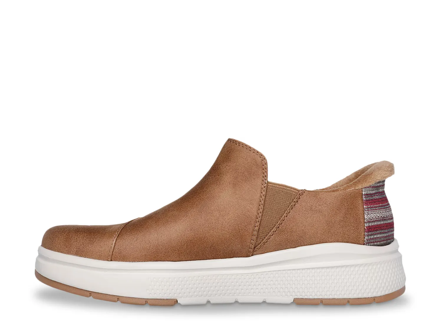 Кроссовки BOBS Slip-Ins Skipper Wave Stay Snug Slip-On Skechers, коричневый — фото 2