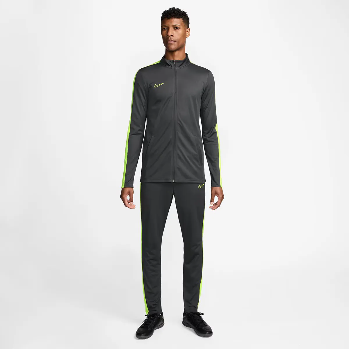 

Мужской футбольный спортивный костюм Nike Academy, серый