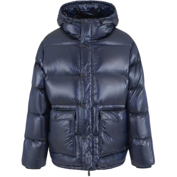 

Куртка пуховая мужская синяя EMPORIO ARMANI, Синий, Куртка пуховая мужская синяя EMPORIO ARMANI
