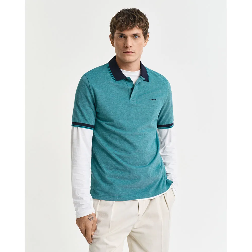 

Поло с коротким рукавом Gant 2057029, синий