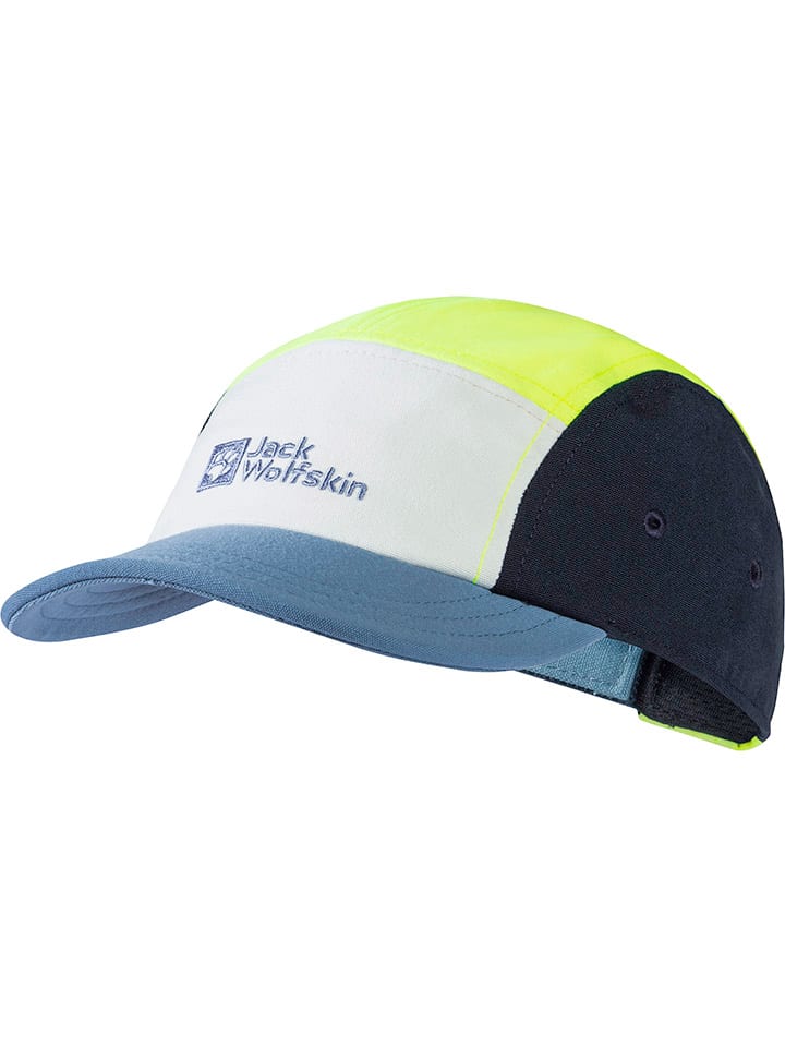 

Бейсболка Jack Wolfskin, синий/зеленый