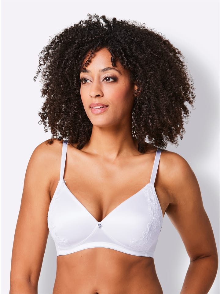 

Бюстгальтер с подушечками без косточек, белый цвет WITT WEIDEN