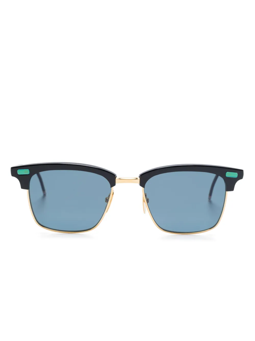 

Солнцезащитные очки в квадратной оправе Thom Browne Eyewear, черный