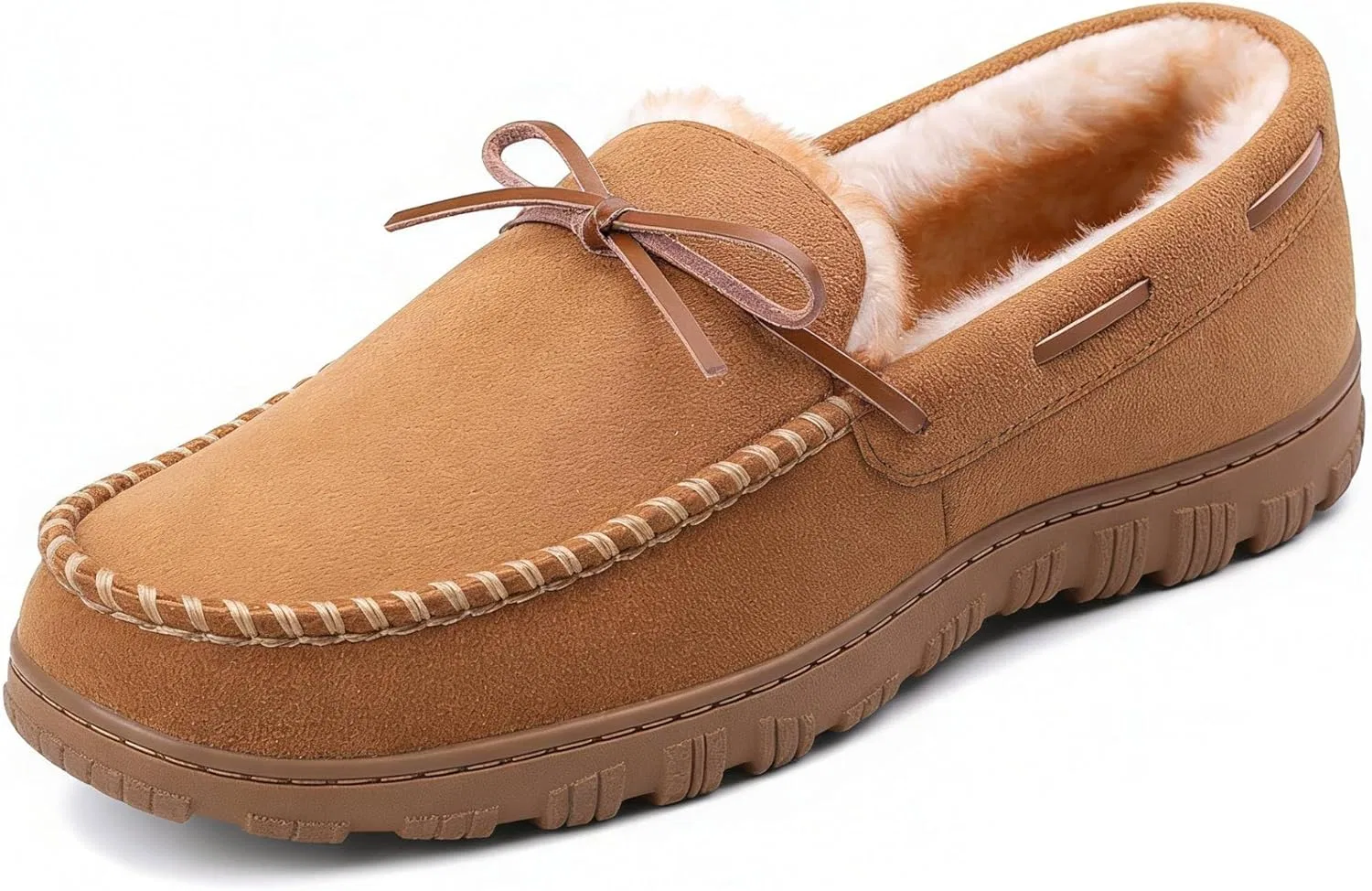 Тапочки на память пене, shoeslocker, светло-коричневый