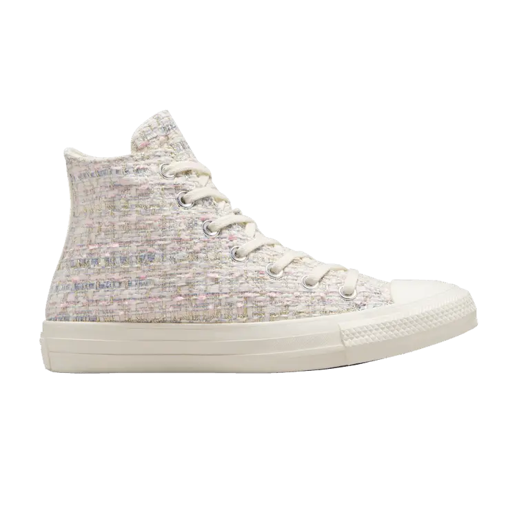 

Кроссовки Converse Chuck Taylor All Star High Tweed Shimmer, кремовый, Бежевый, Кроссовки Converse Chuck Taylor All Star High Tweed Shimmer, кремовый