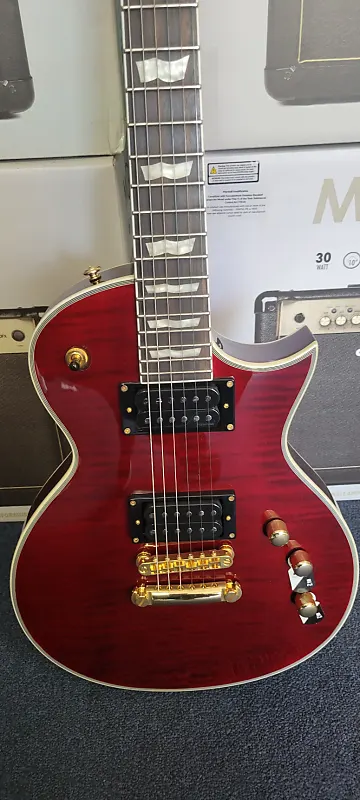 

Электрогитара ESP LTD EC-1000CTM FM 2021 See Thru Black Cherry