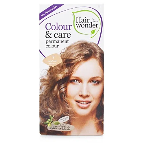 Краска для волос Colour and Care 7 Medium Blonde от Hennaplus Hairwonder Hwn8-2Pack