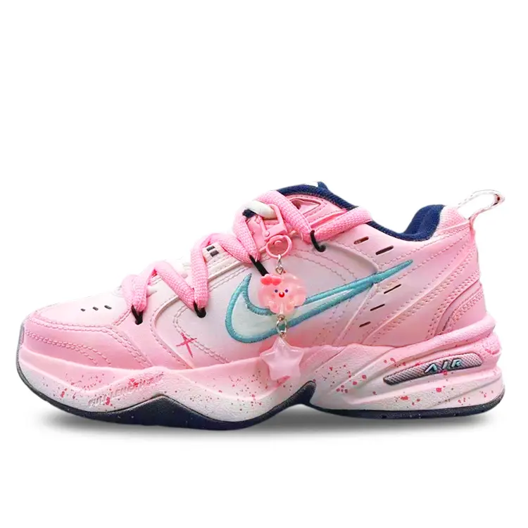 

Кроссовки Nike Air Monarch 4 Chunky Sneakers Unisex Low-top Blue, розовый