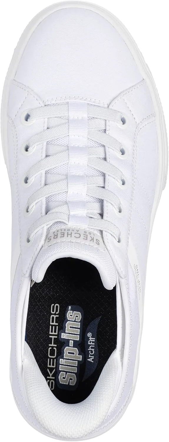 Мужские слипоны Skechers Arch Fit Arcade - Good 2 See без лишних движений, белый — фото 3