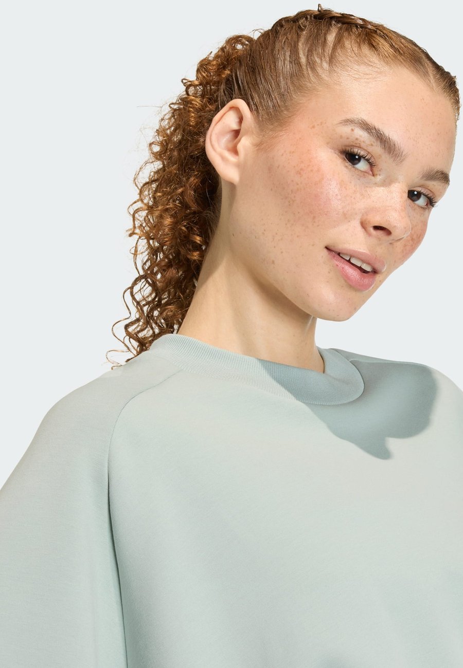 Толстовка Adidas Sportswear SOFT LUX, Sage/Green — фото 4