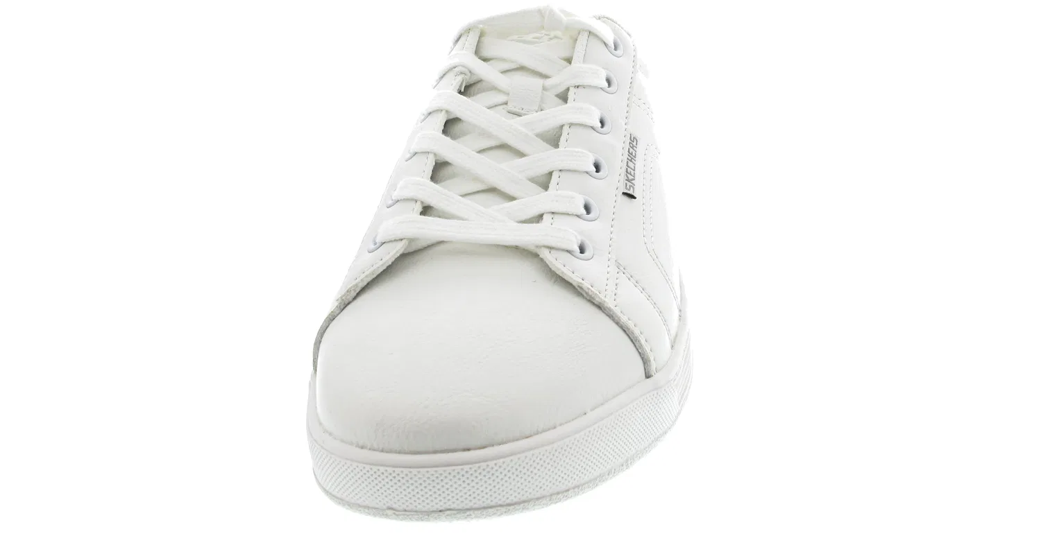 Кроссовки низкие с Air-Cooled Memory Foam Skechers белые — фото 4
