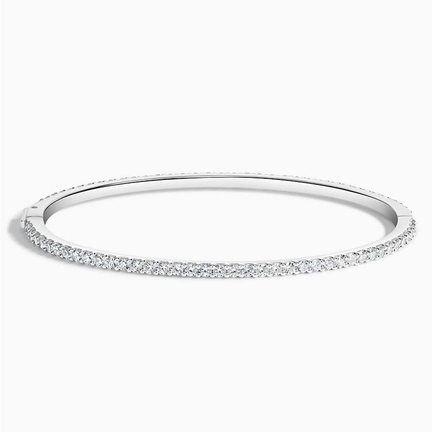 

Роскошный браслет Whisper Lab Diamond Eternity Brilliant Earth