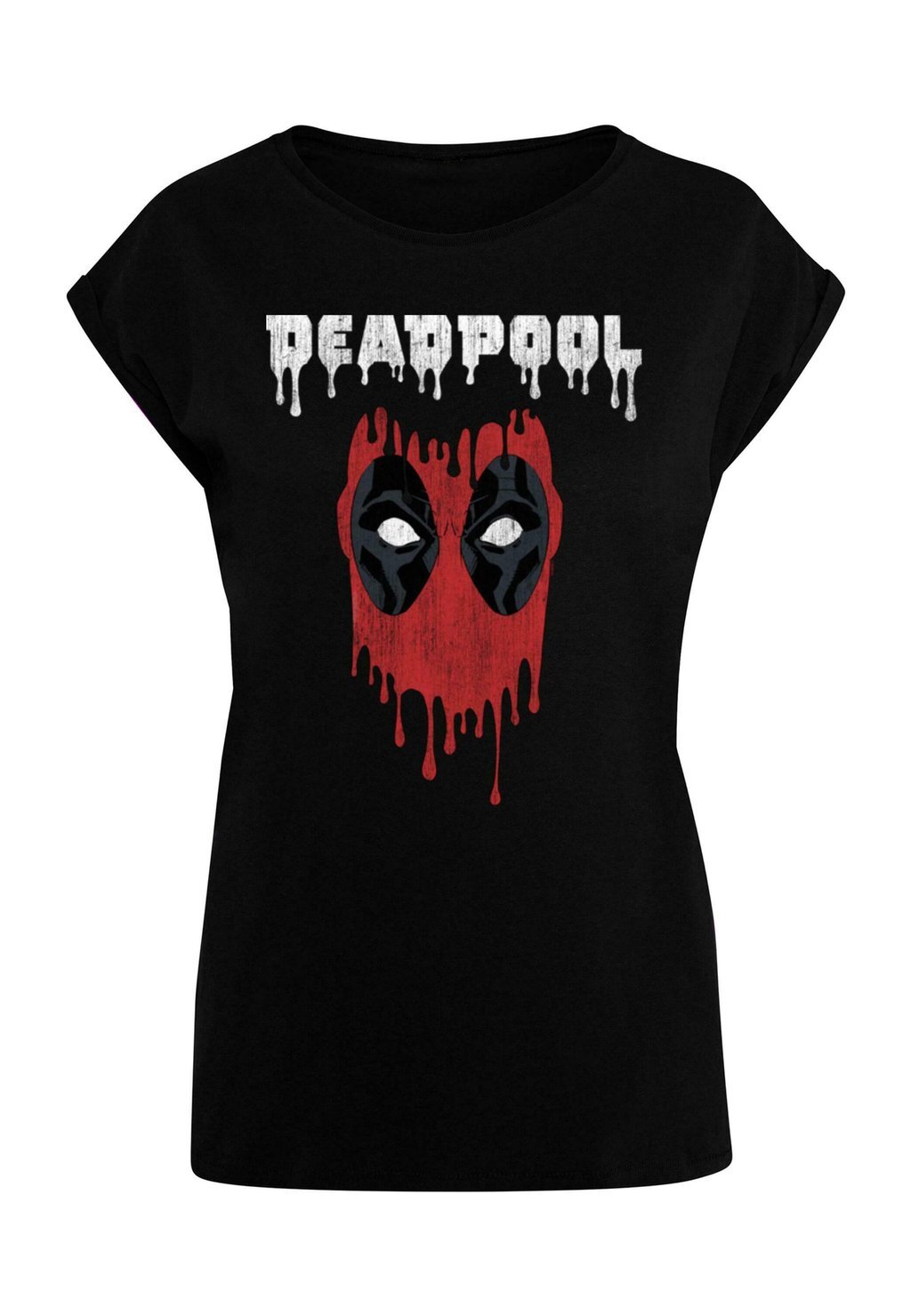 

Футболка с принтом DEADPOOL DRIPPING HEAD ABSOLUTE CULT, черный