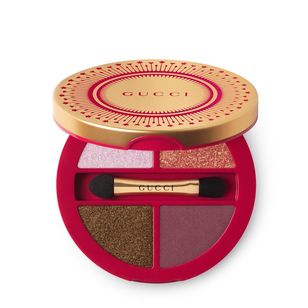 

Тени для век gucci beauty palette de beauté quatuor limited-edition Gucci, вес 6.1 гр.