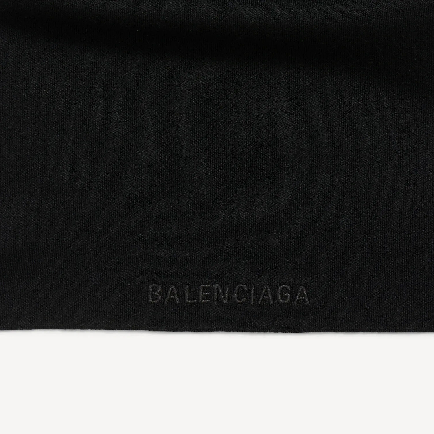 Женский технологичный худи черного цвета Balenciaga — фото 3