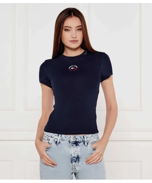 

Футболка Slim fit Tommy Jeans, синий