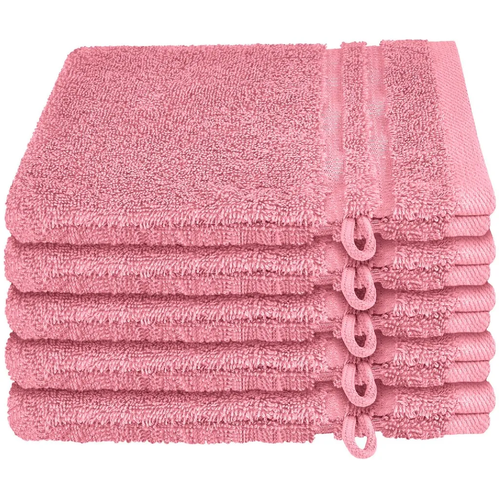 

Мочалка Milano в наборе из 5 штук с тканой каймой Schiesser, Malve