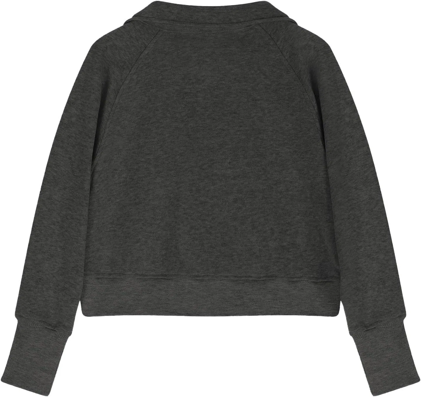 Толстовка на молнии, флисовая, Generic, Dark Gray — фото 3
