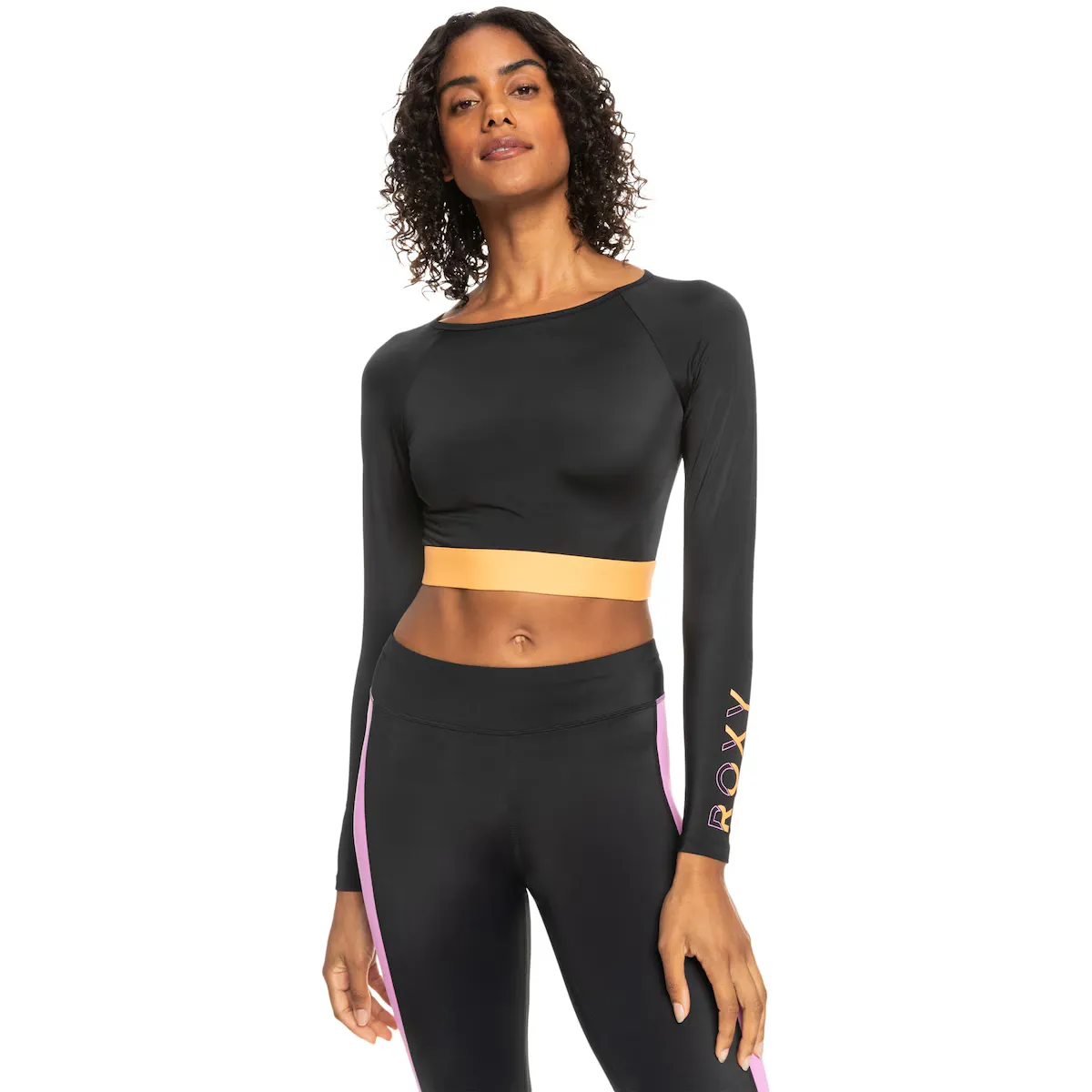 

Женская футболка Roxy Fitness Roxy Surf, чёрный