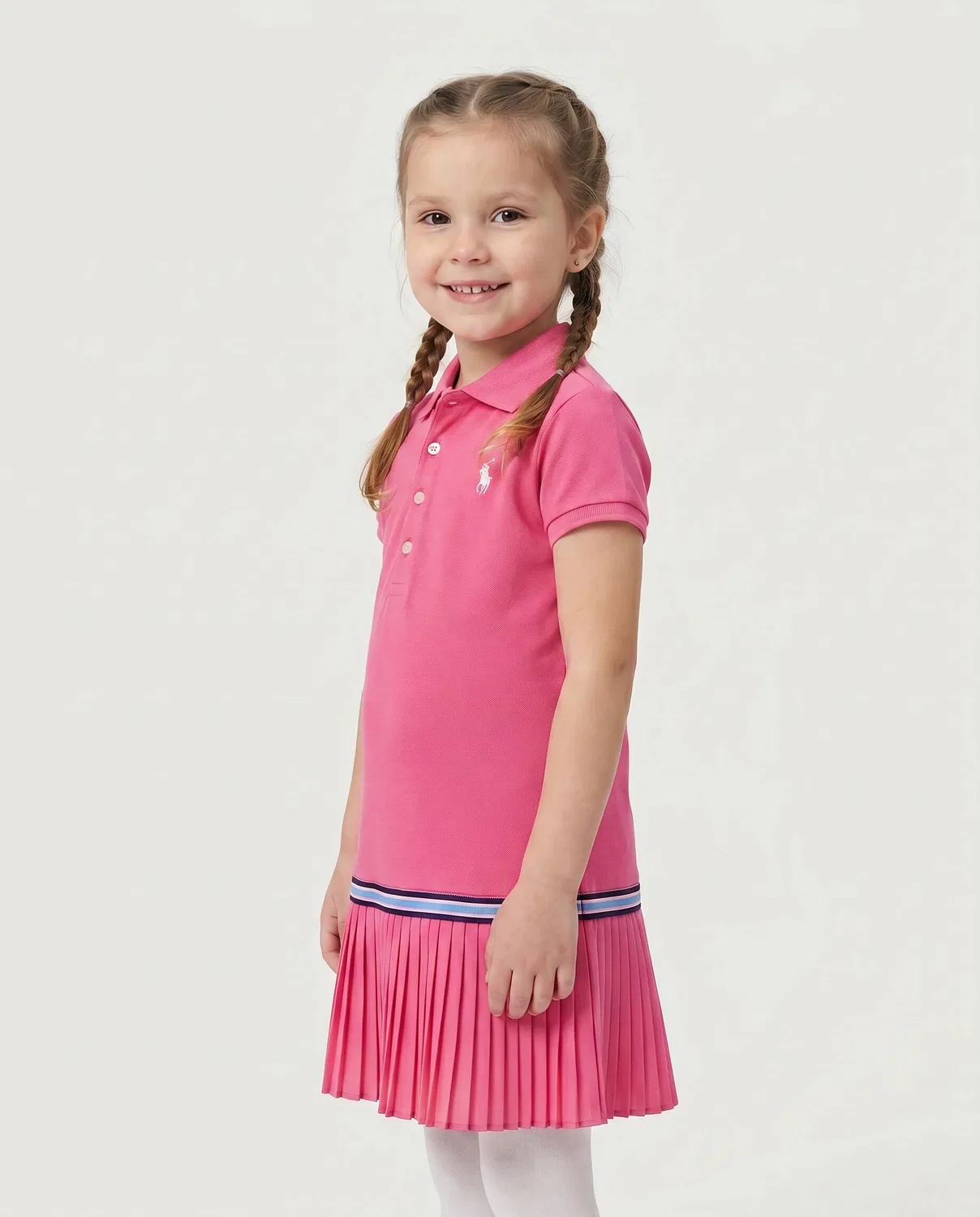 Платье с коротким рукавом Polo Ralph Lauren, Rosa